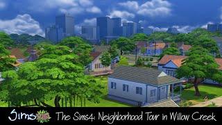 The Sims 4: Mini Neighborhood Tour in Willow Creek