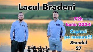 Pescuit de 72 de ore pe Lacul Brădeni - Capturi Surprinzătoare! Standul 27