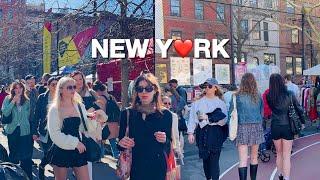 [4K]NYC WalkHappy Spring in New York City Fun Sunday on Upper West Side | Mar 2024