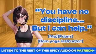 [F4A] [ASMR roleplay] Tomboy yoga instructor gives you private lesson [SPICY]