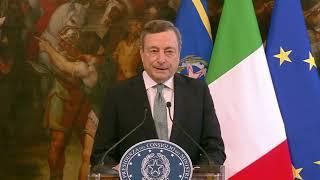 Attacco russo all'Ucraina, Draghi: impossibile dialogo con Russia, porre fine ad azione militare