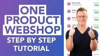 How To Make A Single Product Webshop Using WordPress