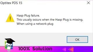 Hasp plug is missing / Hasp plug failure on optitex 15 - Hasp plug error problem fix 100% working.