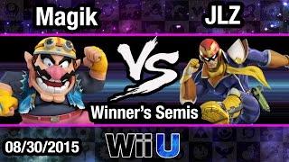 Magik (Wario) vs. JLZ (Falcon) - Winner's Semis - Smash Wii U