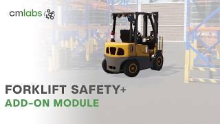 Forklift Safety+ Add-On Module | CM Labs Simulations