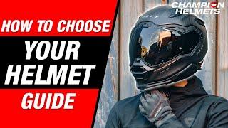 How To Choose Your Perfect Motorcycle Helmet - Champion Helmets