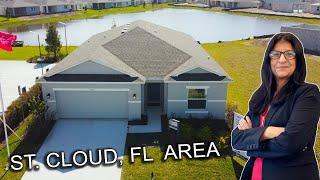 New Homes 4/2 in St. Cloud Florida for Sale - New Home Tour 2022