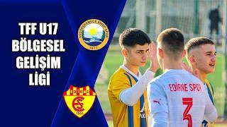 TFF U17 BÖLGESEL GELİŞİM LİGİ KÇ SİNOP - EDİRNE MAÇ ÖZETİ #holidayswithyoutube