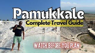 Pamukkale Travel Guide 2024 l Thermal  Pools & Hierapolis | Pamukkale Turkey 