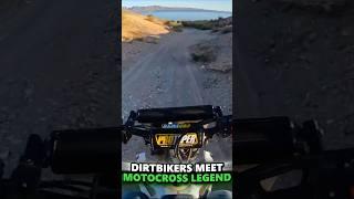When Bikers Meet a Real Motocross Icon