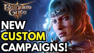 Baldur's Gate 3: Act 2 Expansion & More INSANE CUSTOM CAMPAIGNS!