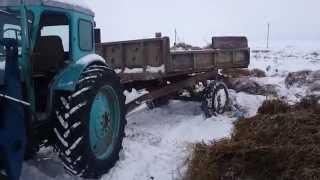 Т-40АМ Параллельная запитка подъема телеги и гц ковша