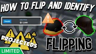 Roblox Limited Projecteds ️(Meaning and How To FLIP Them For PROFIT!)