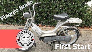 Start meines Piaggio Bravo Mofas | Baujahr 1983