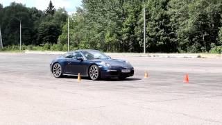 Испытания Авторевю. Porsche 911 Carrera 4S в аварийных ситуациях