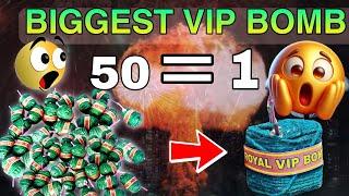 Biggest VIP Bomb 50 in 1 | Homemade VIP Bomb | Big sutli bomb|Diwali 2024| Diwali pataka | Atom bomb