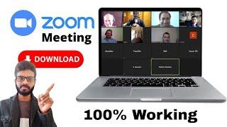 How to Download zoom on Windows 7 8 10 11 || Zoom Meeting Download Kaise karen 2023