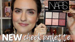 New NARS Orgasm On The Beach Cheek Palette | Swatches, Application Demo + Review