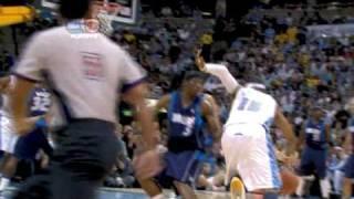 Haier Play of the Day (05/13/2009): Carmelo Anthony Amazing Scoop Shot vs. Mavericks