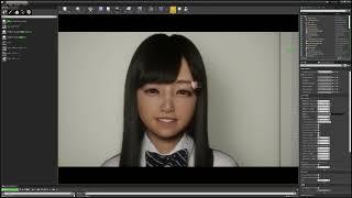 莉子ちゃんフェイストラッキング動画