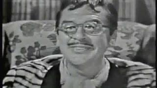 Ernie Kovacs as Percy Dovetonsils, Poet Laureate, reciting "Leslie the Mean Animal Trainer"