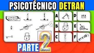 Psicotécnico DETRAN - Parte 2 | Teste seu Raciocínio Lógico Antes do exame #detran #psicotécnico