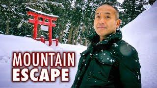 I Stayed at Japan's Hidden Mountain Temple ️ Winter Road Trip