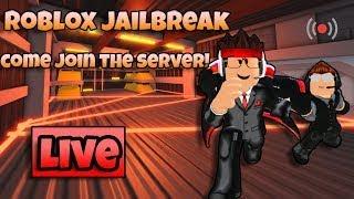 LIVE  | Roblox Jailbreak Grinding! Join my Roblox Jailbreak Livestream And Join the Server!