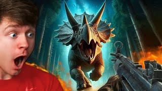 Fighting NEW DINOSAURS on a PREHISTORIC ISLAND! - Ferocious (Part 2)