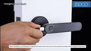 IISDOO NEW SMART DOOR LOCK FUNCTION INTRO