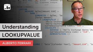 Understanding LOOKUPVALUE