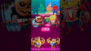 Spongebob Squrepants  Patrick Bro Hacker  Cho Cho Charles ⏩ Tiles Hop #coffindance #shorts