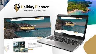 Holiday Planners: ️ Tours & Travel Agency HTML5 Website Template  | Geek Code Lab