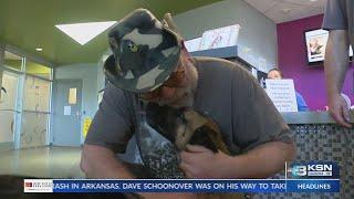 Kansas Humane Society reunites dog with owner who suffered stroke