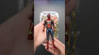 ️Threezero Infinity Saga DLX Iron Spider UNBOXING #actionfigures #spiderman #marvel #toys #toy