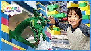 LEGOLAND HOTEL TOUR, Giant Lego Swimming Pool, and Amusement Park for Kids Compilation Video