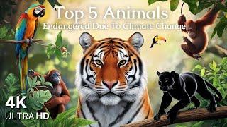 Top 5 Jungle Animals Endangered Due to Climate Change | Wildlife Whispers