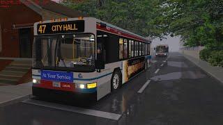 OMSI 2 Cayuga 0.7.6 Line 47 To Cayuga City Hall W/ Gillig Advantage