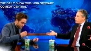 Robert Pattinson on 'Daily Show'; Sheen Back on Twitter