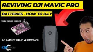 Reviving Your DJI Mavic Pro Battery with CP2112 & DJI Battery Software V2