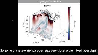 "Coherent pathways for vertical transport from the surface mixed layer to ocean interior" (APS DFD)