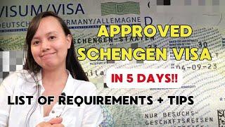 Secrets to Schengen Visa Success: Client's Approved Application, Document Details, and Tips!