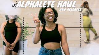 Alphalete Try On Haul| Lemonade Amplify Leggings + Monarch Collection | Honest Review 