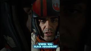 Where was Black Squadron in The Last Jedi?