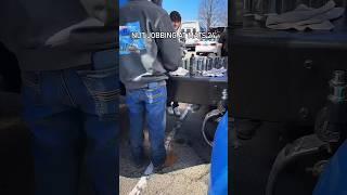 What’s the best chrome polish #metalpolishing #metalpolish #chrome #bigrig #trucking