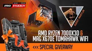 AMD Ryzen 7000X3D & MAG X670E TOMAHAWK WIFI