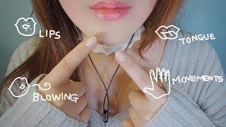 ASMR Relaxing Deep Slow Mouth Sounds & Hand Movements 