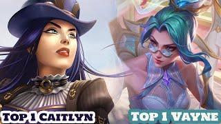 Wild Rift Caitlyn - Top 1 Caitlyn Gameplay Rank Season 14