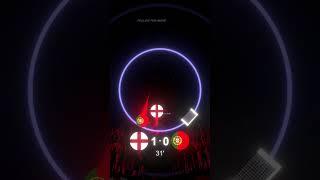 ENGLAND vs PORTUGAL#footballmarbles #footballedit #neonarcade #england #portugal