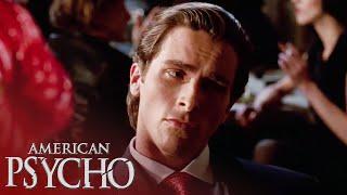 'Patrick Goes to Dinner with Evelyn' Scene | American Psycho